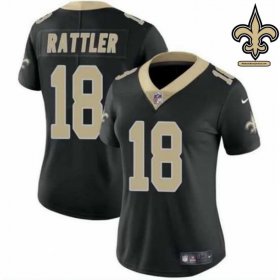 Twill Embroidered Rattler #18 Who Dat Nation Vapor Untouchable Jersey - New Orleans Saints Gridiron Glory