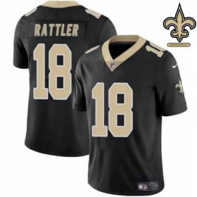 New Orleans Saints Who Dat Jersey #18 - Rattler Player Edition New Orleans Saints Who Dat Jersey #18 - Rattler Player Edition