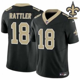 Mesh Breathable New Orleans Saints vs Atlanta Falcons Collector's Jersey #18 | 2025 Mesh Breathable New Orleans Saints vs Atlanta Falcons Collector's Jersey #18 | 2025