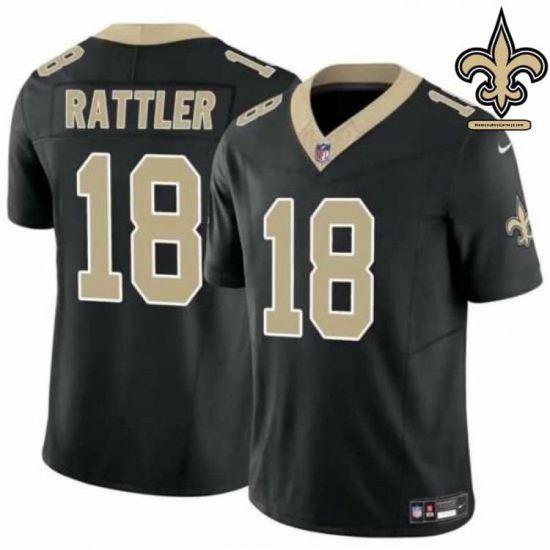 Mesh Breathable New Orleans Saints vs Atlanta Falcons Collector\'s Jersey #18 | 2025