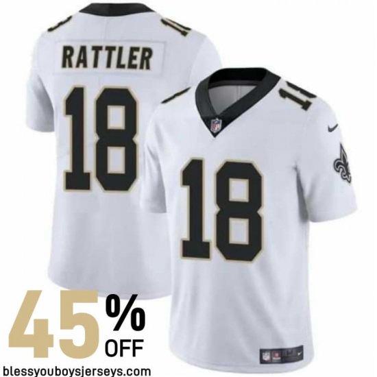 New Orleans Saints vs Atlanta Falcons Elite Jersey #18 | 2025