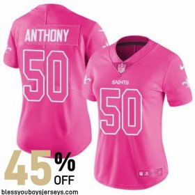 Mesh Breathable Anthony #50 Legendary Player Collection - New Orleans Saints Sir Saint Warrior Collection