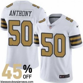 New Orleans Saints vs Atlanta Falcons Signature Series Jersey #50 | 2025