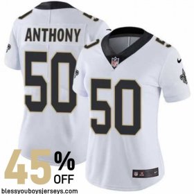 Twill Embroidered New Orleans Saints vs Atlanta Falcons Signature Series Jersey #50 | 2025