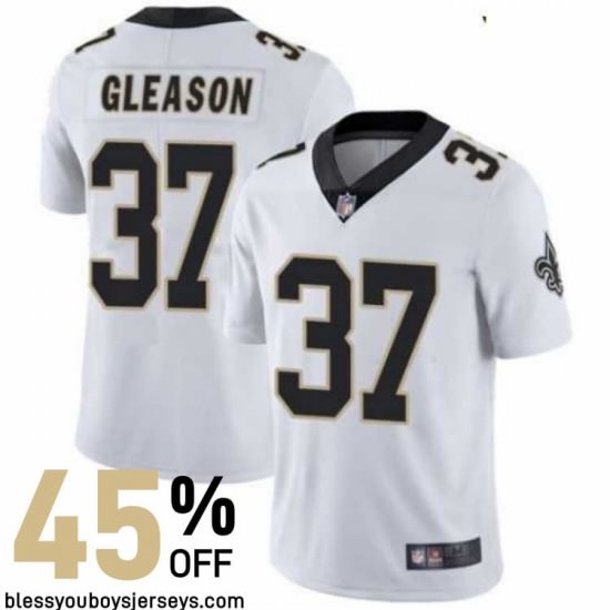 Mesh Breathable Gleason #37 Who Dat Nation Vapor Untouchable Jersey - New Orleans Saints Organization Authentic