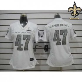 Sublimated Design New Orleans Saints Finish Strong Jersey #47 - Bowl Legendary Player Collection