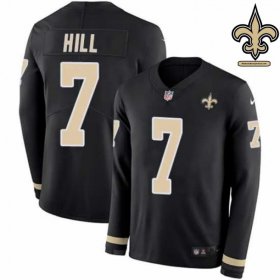 Sublimated Design Hill #7 Who Dat Nation Replica Jersey - New Orleans Saints Organization Authentic Sublimated Design Hill #7 Who Dat Nation Replica Jersey - New Orleans Saints Organization Authentic
