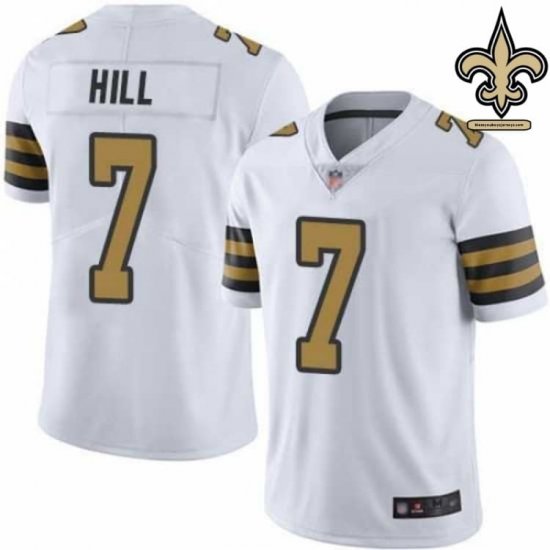 Twill Embroidered New Orleans Saints vs Atlanta Falcons Authentic Jersey #7 | 2025