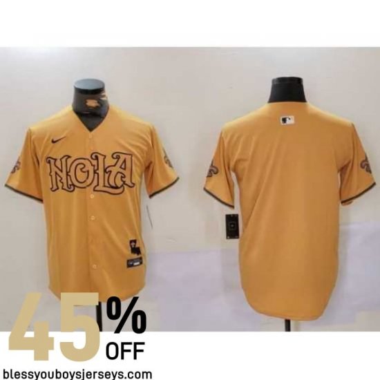 Mesh Breathable Big Star Player Version - New Orleans Saints Sir Saint Super Bowl Bound