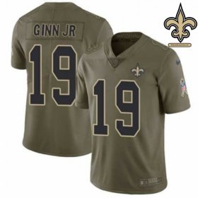 Sublimated Design Jr #19 Star Player Version - New Orleans Saints Sir Saint Super Bowl Bound
