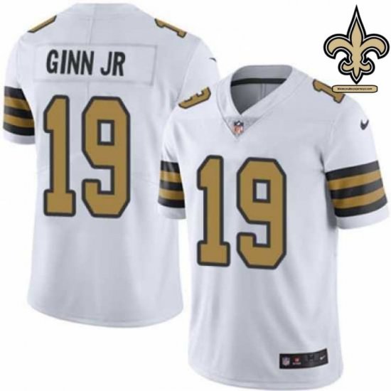 Mesh Breathable Jr #19 The Big Easy Vapor Untouchable Jersey - New Orleans Saints Franchise Edition