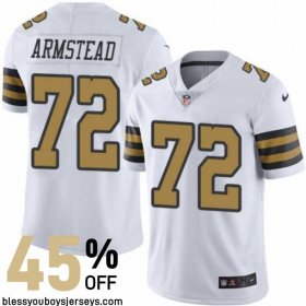 Reinforced Stitching New Orleans Saints vs Atlanta Falcons Collector's Jersey #72 | 2025