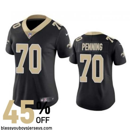 Authentic Pro-Fit New Orleans Saints Finish Strong Jersey #70 - Penning Fan Favorite Edition
