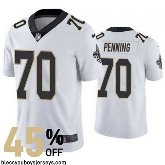 Sublimated Design Penning #70 Black and Gold Pro Line Jersey - New Orleans Saints Gridiron Glory