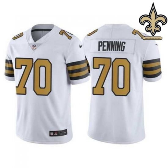 Twill Embroidered Penning #70 Who Dat Nation Limited Edition Jersey - New Orleans Saints Franchise Edition