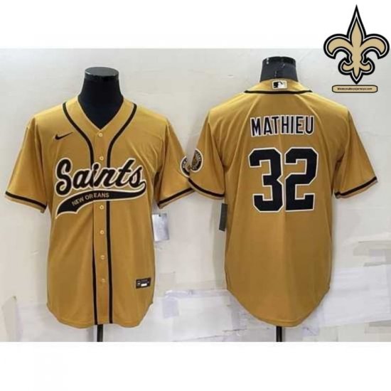 Mathieu #32 Who Dat Nation Elite Jersey - New Orleans Saints Club Special