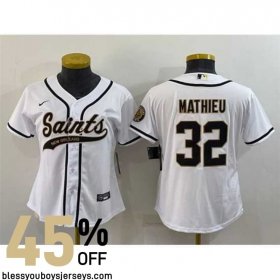 Twill Embroidered Mathieu #32 The Big Easy Signature Series Jersey - New Orleans Saints Franchise Edition