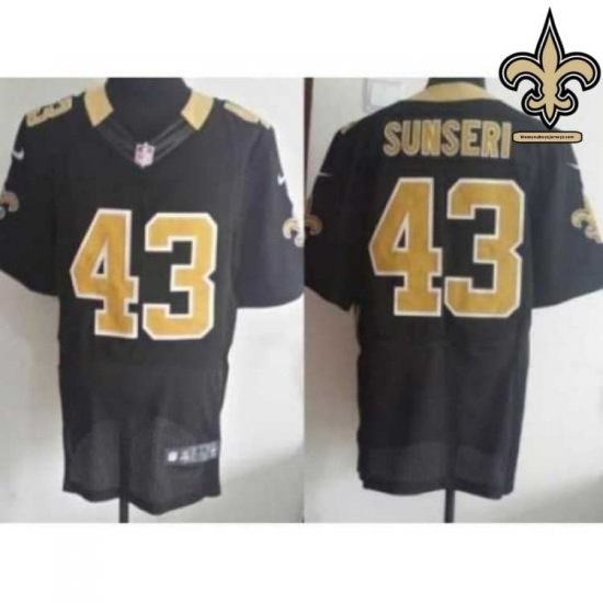 Authentic Pro-Fit Sunseri #43 Star Player Version - New Orleans Saints Sir Saint Playoff Ready