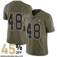 Bell #48 Who Dat Nation Game-Worn Jersey - New Orleans Saints Gridiron Glory