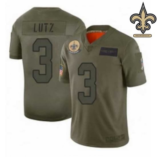 New Orleans Saints Who Dat Jersey #3 - Lutz MVP Series