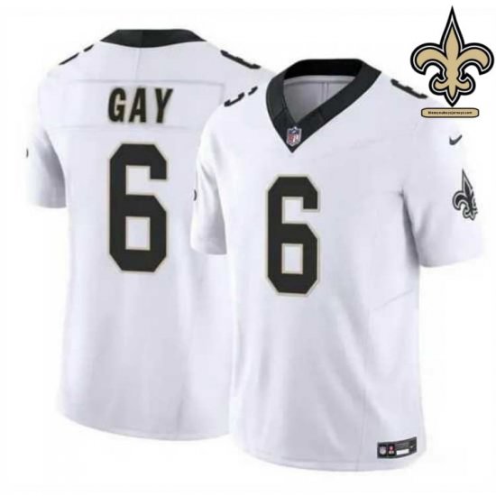 Authentic Pro-Fit Gay #6 The Big Easy Signature Series Jersey - New Orleans Saints Club Special