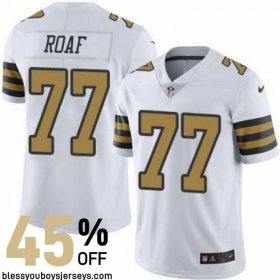 Mesh Breathable Roaf #77 Pro Bowl Edition - New Orleans Saints Sir Saint Playoff Ready