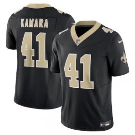 Alvin Kamara Saints #41 Vapor F.U.S.E. Limited Jersey - Black #41Kamara Most Popular in Men Jerseys