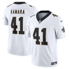 Alvin Kamara Saints #41 Vapor F.U.S.E. Limited Jersey - White #41Kamara Most Popular in Men Jerseys