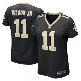 Cedrick Wilson Jr. Saints #11 Women's Game Jersey - Black #11Wilson Jr. Most Popular in Women Jerseys Cedrick Wilson Jr. Saints #11 Women's Game Jersey - Black #11Wilson Jr. Most Popular in Women Jerseys