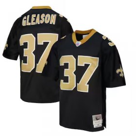 Steve Gleason Saints Mitchell & Ness Legacy Replica Jersey - Black #37Gleason Most Popular in Men Jerseys